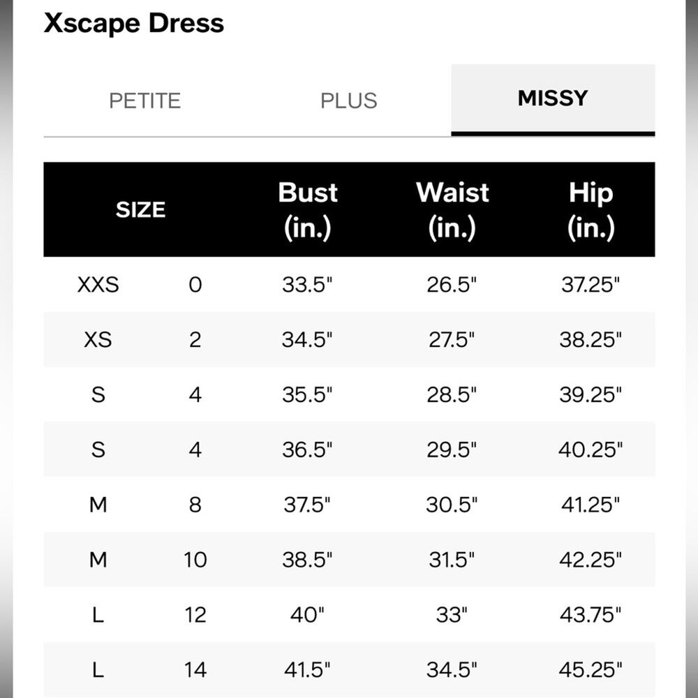 XSCAPE Beaded Illusion-Trim Side-Ruched Gown Charcoal Women’s NWT - Picture 13 of 14